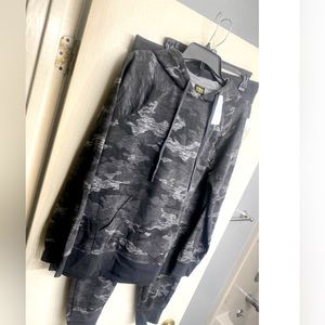NWT Grey Camouflage Sweatsuit